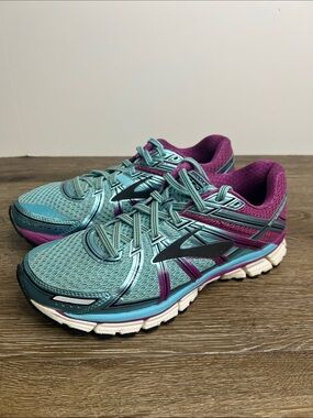 Brooks Adrenaline GTS 17 Running Shoes Teal Purple | Women’s Size 9.5 B